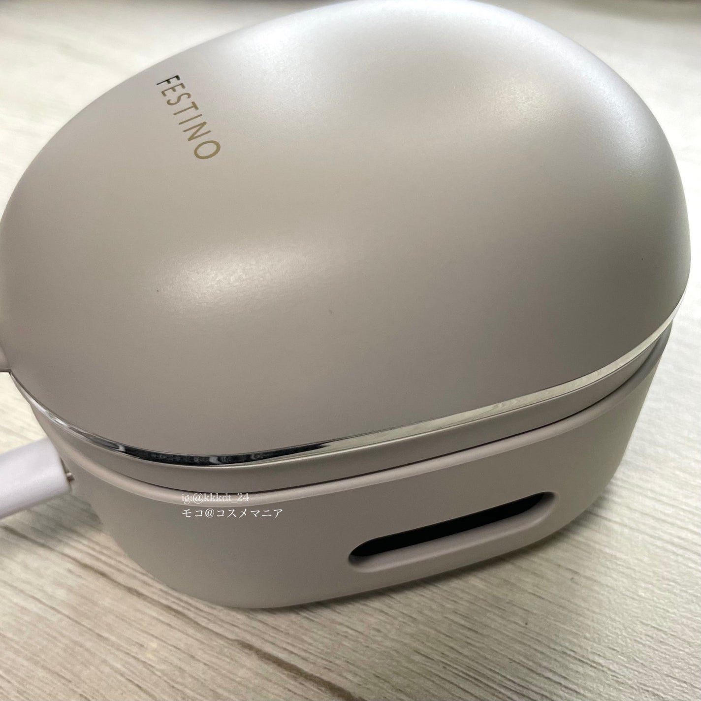 充電式EMSヘッドスパ ミニ/FESTINO/ヘッドマッサージャーを使ったクチコミ(4枚目)