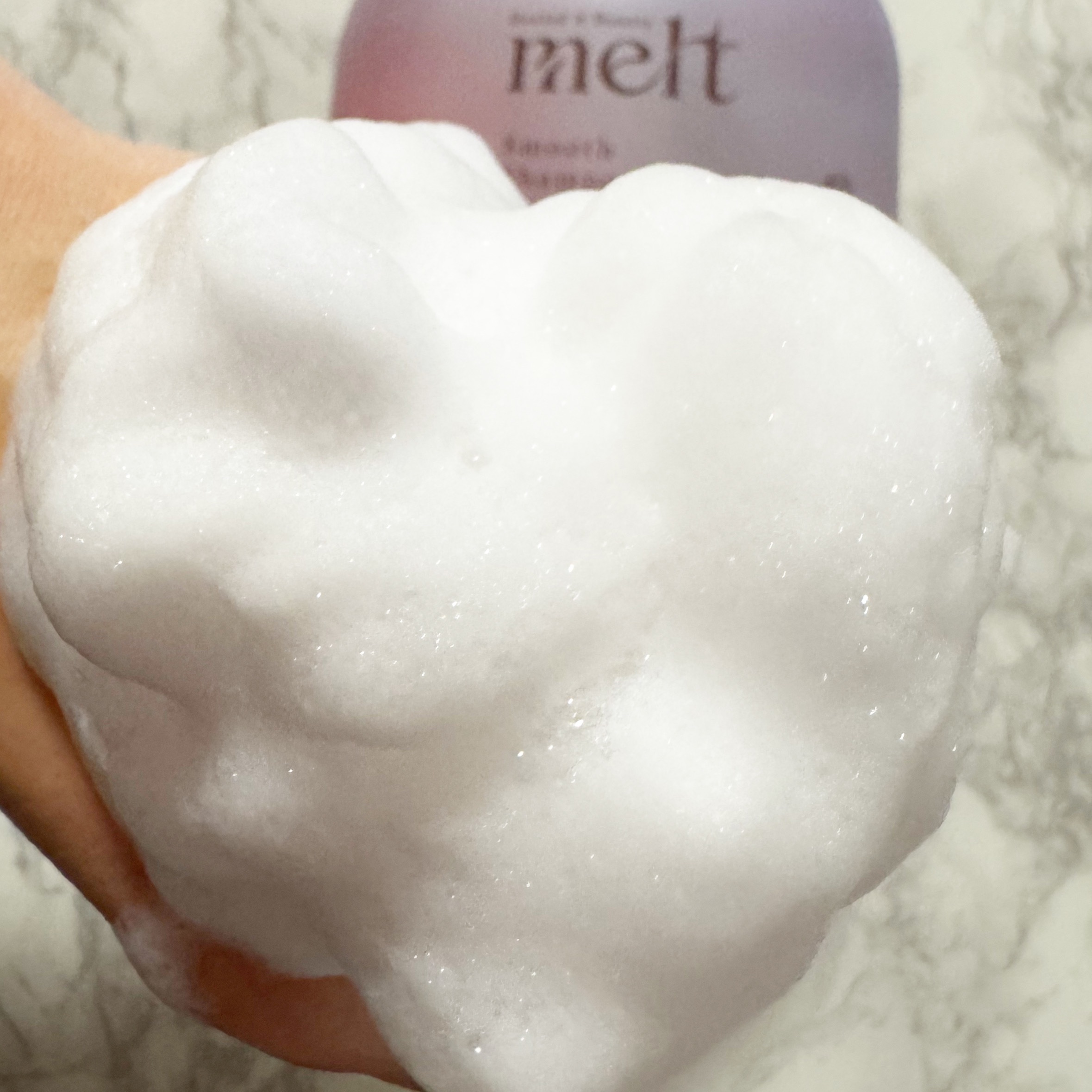 メルト スムースシャンプー/トリートメント/melt/市販シャンプーを使ったクチコミ（3枚目）