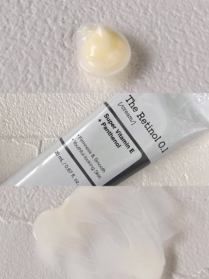 RXザ・レチノール0.1クリーム/COSRX/フェイスクリームを使ったクチコミ(2枚目)