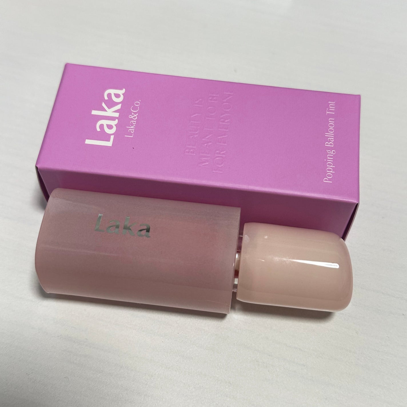 ポッピングバルーンティント/Laka/リップティントを使ったクチコミ(1枚目)