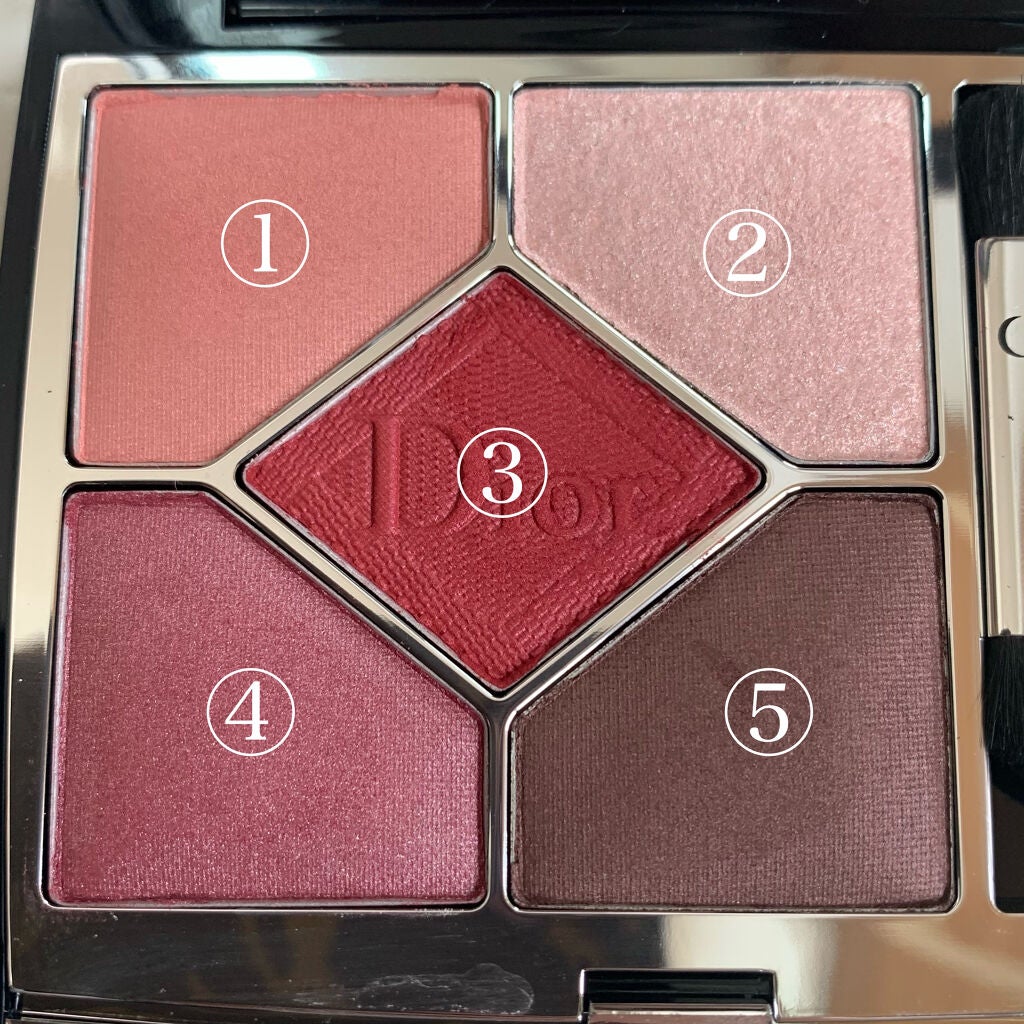 【旧】サンク クルール クチュール/Dior/アイシャドウパレットを使ったクチコミ(2枚目)