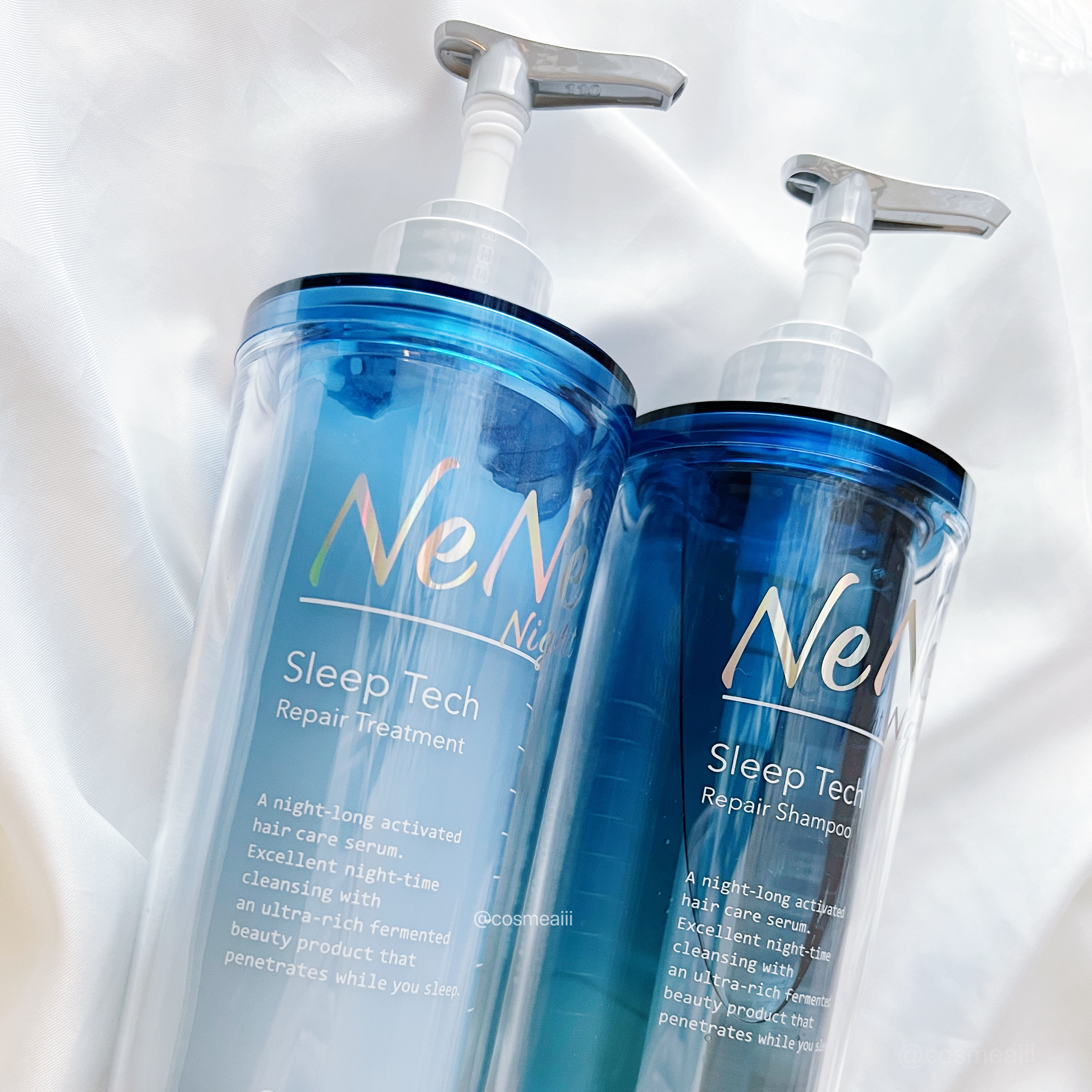 スリープテック リペア ヘアオイル/NeNe Night/ヘアオイルを使ったクチコミ（2枚目）