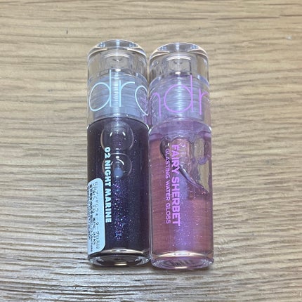 グラスティングウォーターグロス/rom&nd/リップグロスを使ったクチコミ(5枚目)