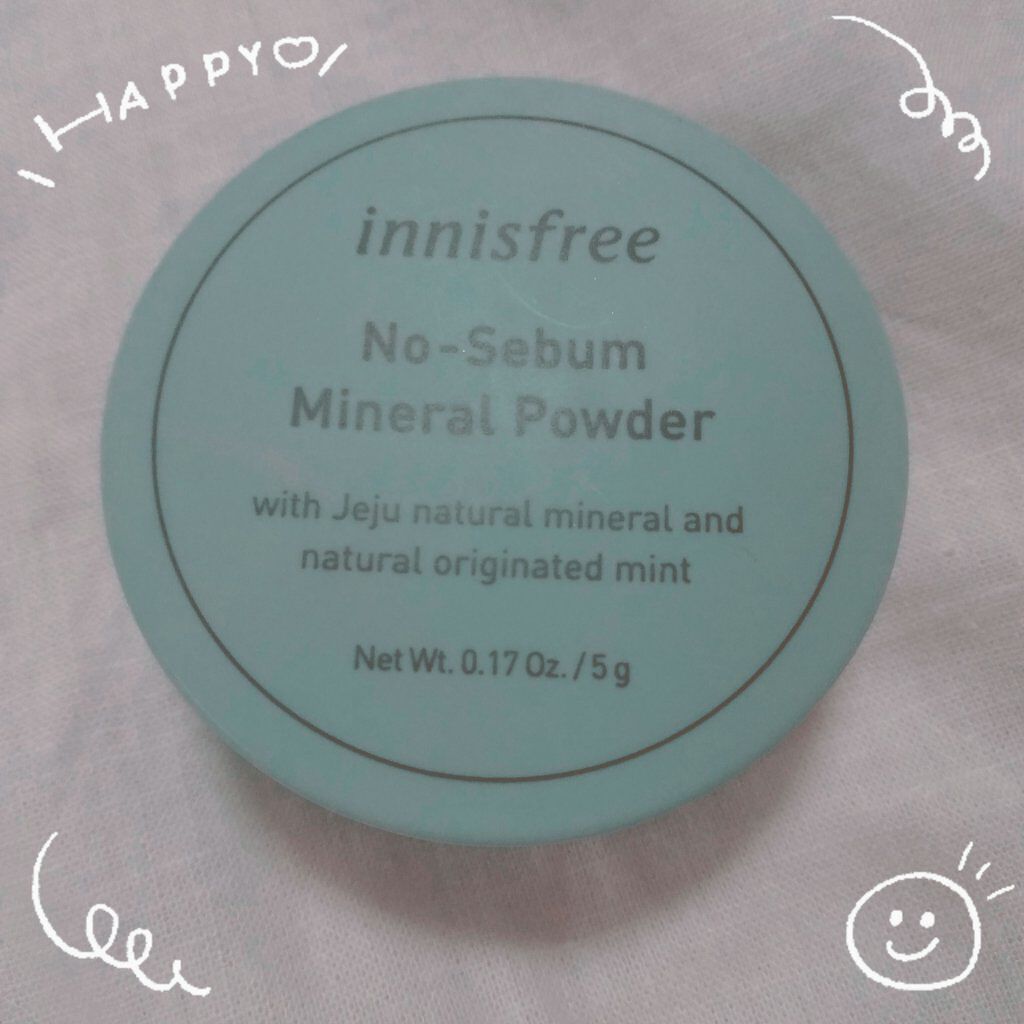 ノーセバム ミネラルパウダー/innisfree/ルースパウダーを使ったクチコミ（1枚目）