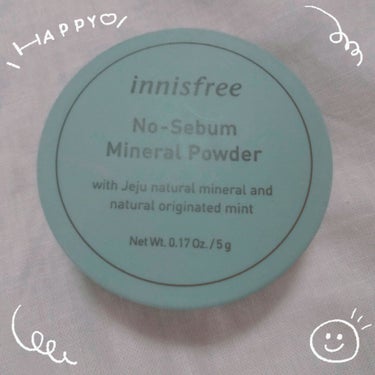 ノーセバム ミネラルパウダー/innisfree/ルースパウダーを使ったクチコミ（1枚目）