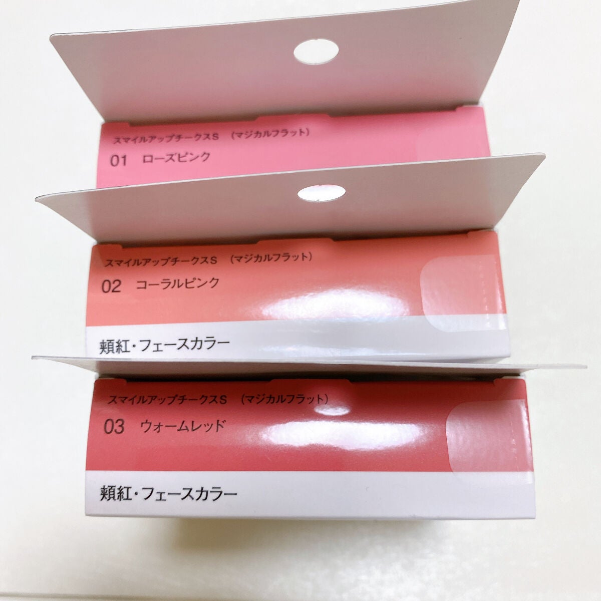 スマイルアップチークスS (マジカルフラット)/コフレドール/パウダーチークを使ったクチコミ(5枚目)