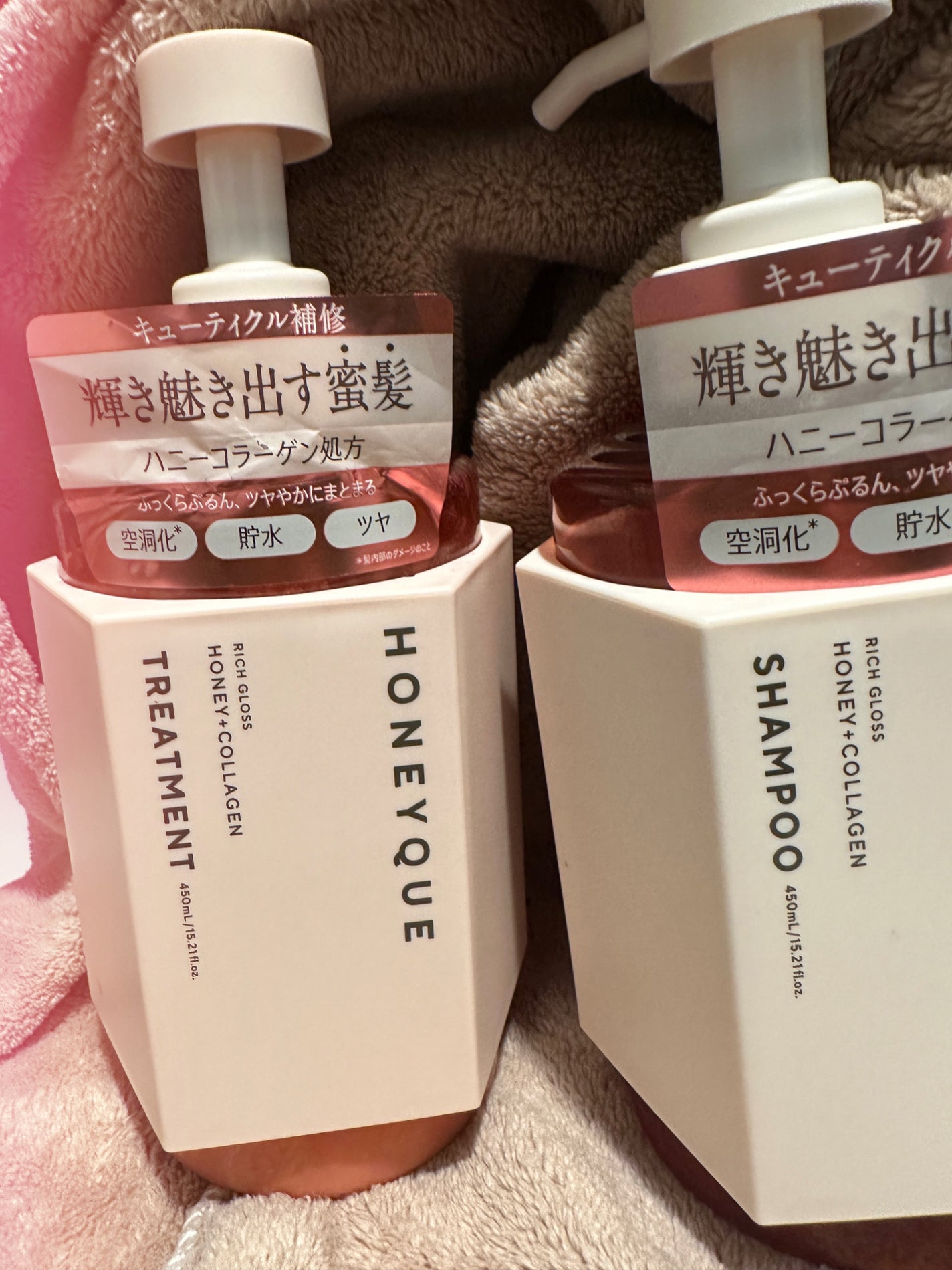 リッチグロス シャンプー シャイニー/ヘアトリートメント シャイニー/ハニーク/市販シャンプーを使ったクチコミ(1枚目)