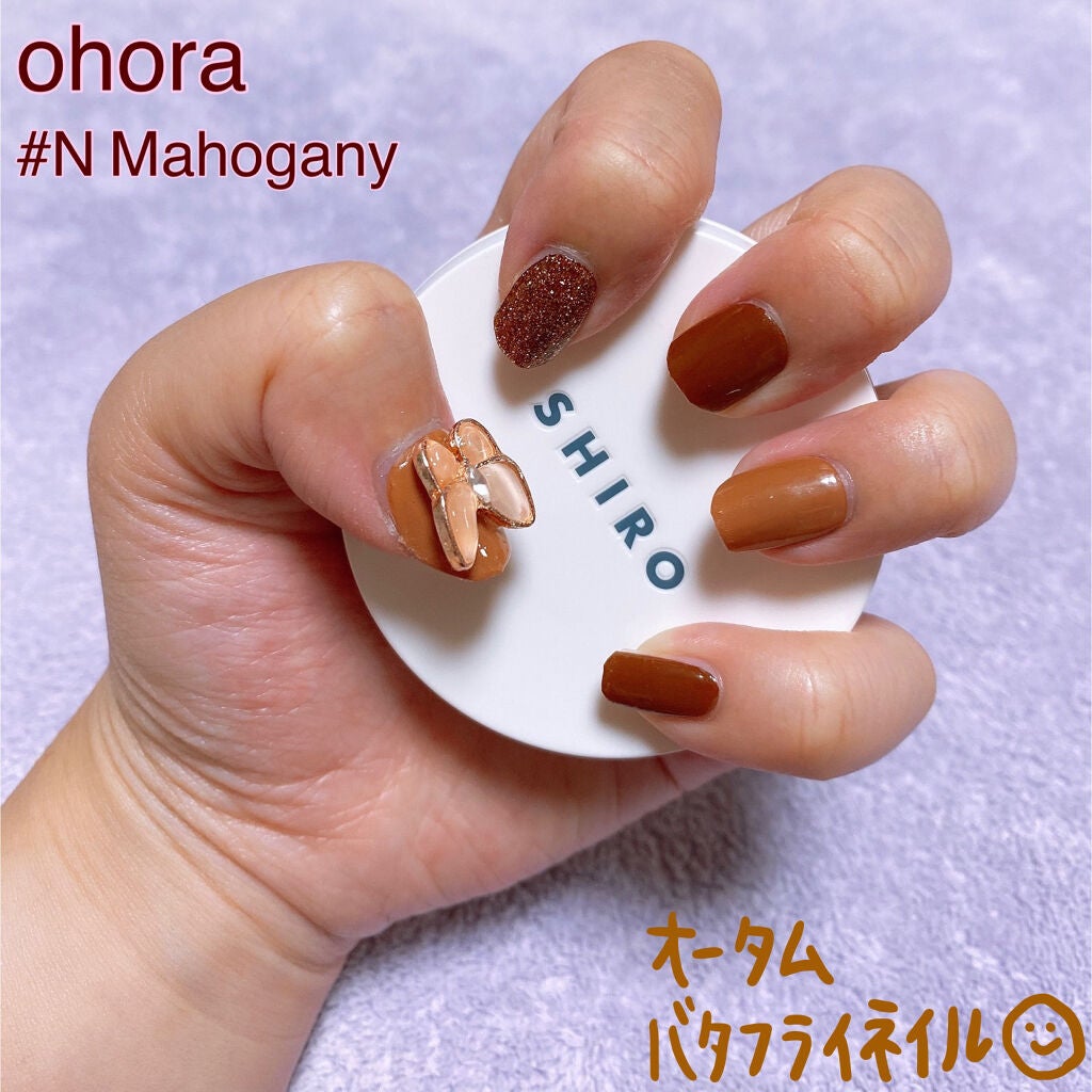 セミキュアジェルネイル(ハンド)/ohora/ネイルシールを使ったクチコミ(1枚目)