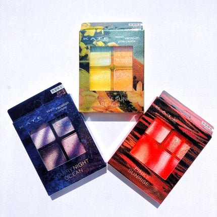 ビーチバカンスグリッターパレット/KATE/アイシャドウパレットを使ったクチコミ(5枚目)