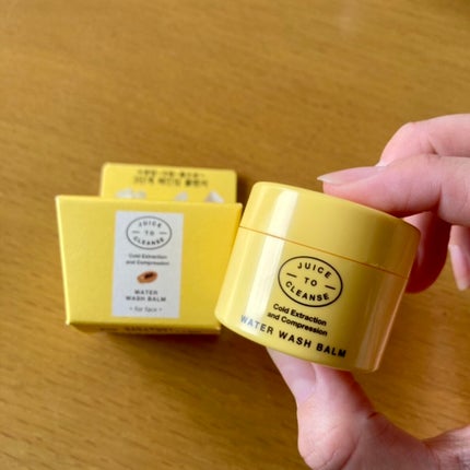 ウォーターウォッシュバーム/JUICE TO CLEANSE/スクラブ・ゴマージュを使ったクチコミ(8枚目)
