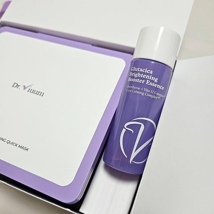 グルタシカ ブライトニングクイックマスク/Dr.Viuum/シートマスク・パックを使ったクチコミ(4枚目)