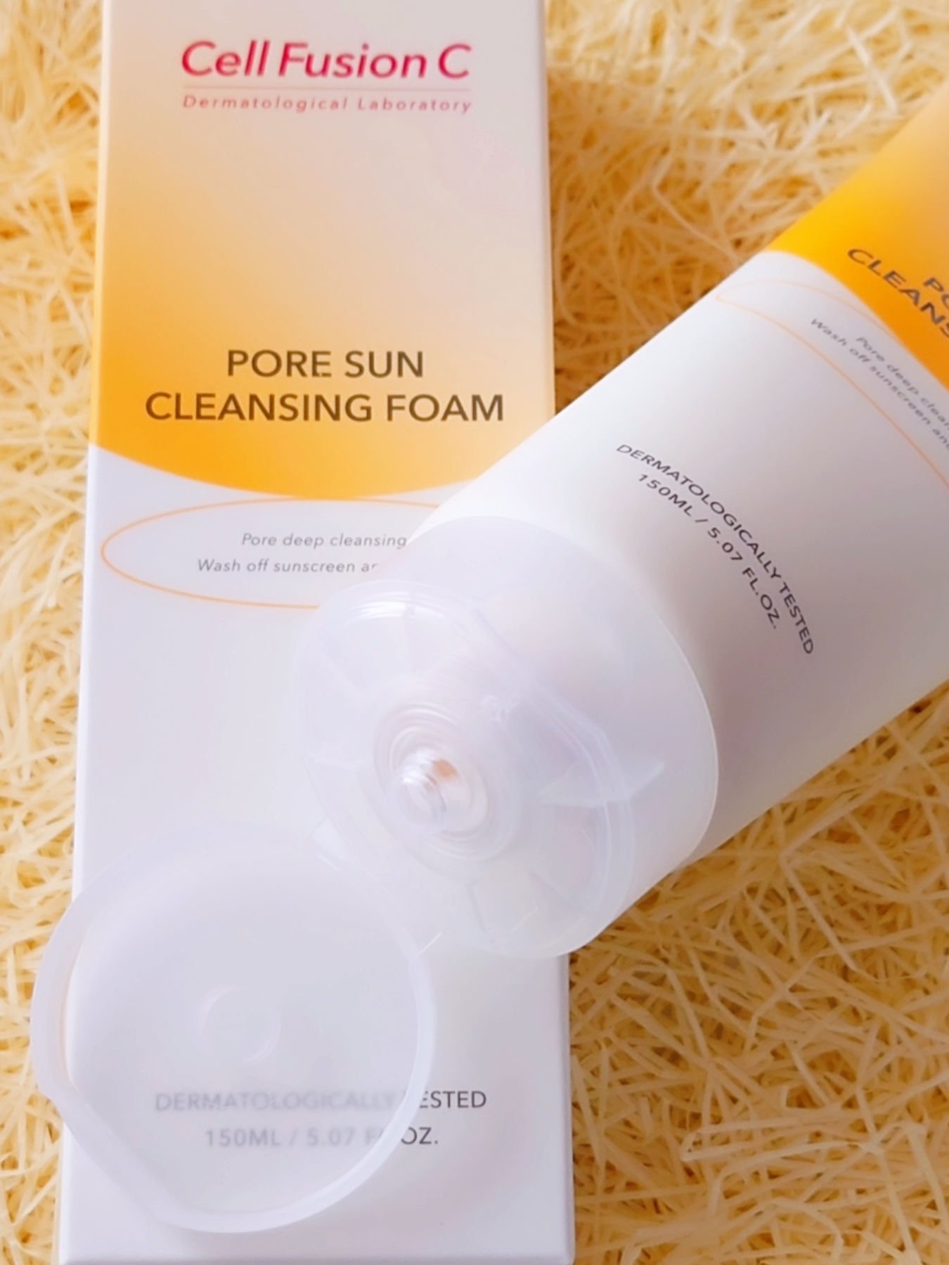 ポアサンクレンジングフォーム/Cell Fusion C(セルフュージョンシー)/洗顔フォームを使ったクチコミ（3枚目）