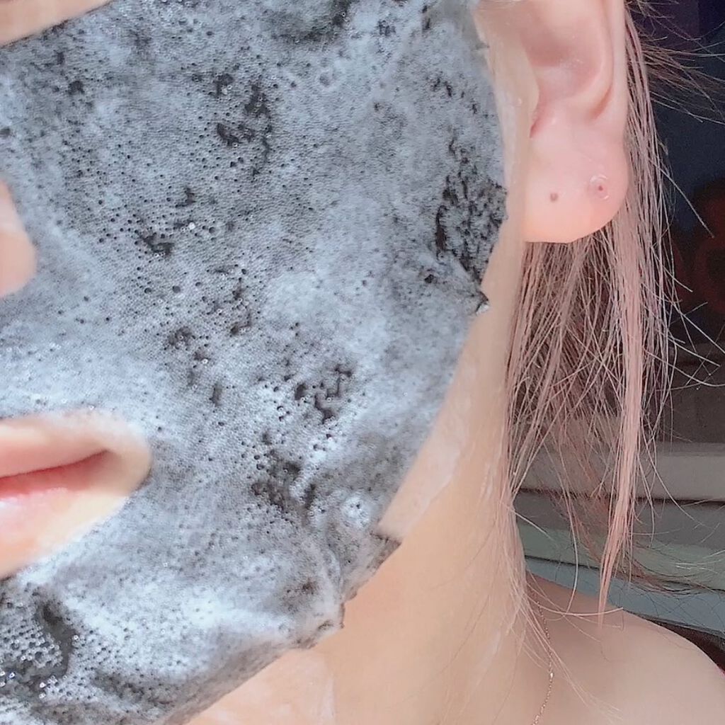 ポアクレンズバブルマスク/ポアレスラボ/シートマスク・パックを使ったクチコミ（3枚目）