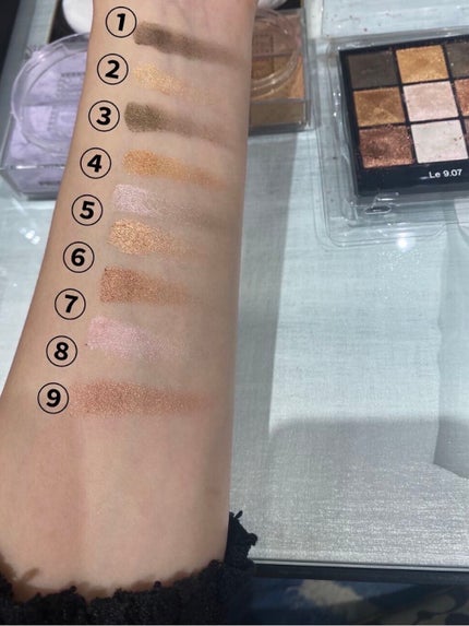 ル・ヌフ・ジバンシイ/GIVENCHY/アイシャドウパレットを使ったクチコミ(5枚目)