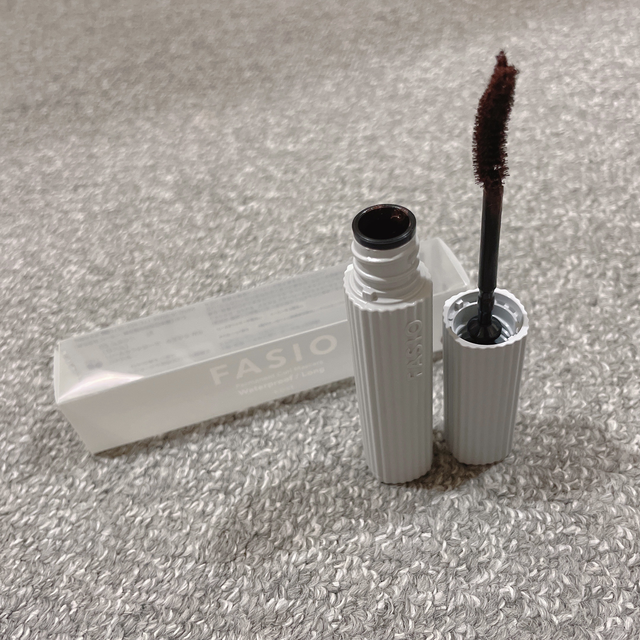 パーマネントカール マスカラ WP（ロング） 02 ブラウン/FASIO/マスカラを使ったクチコミ（1枚目）