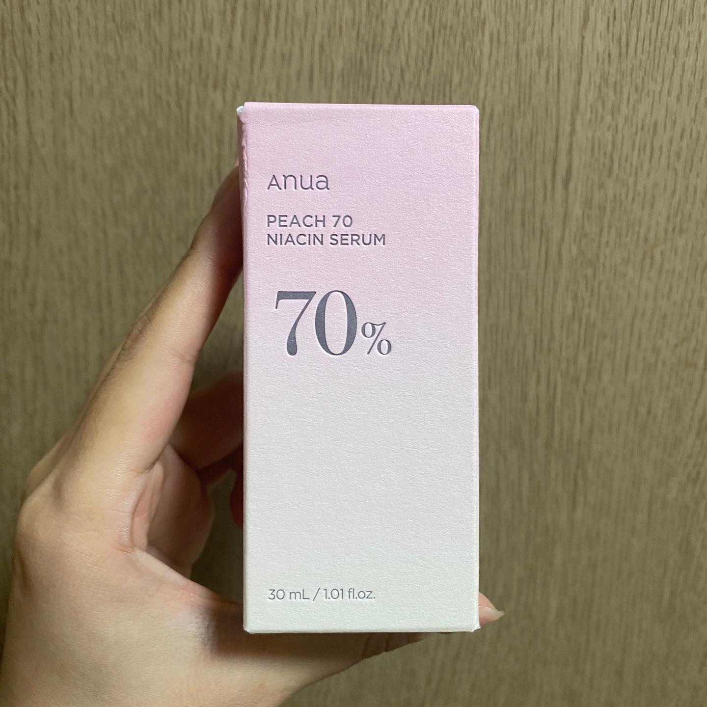 桃70%ナイアシンセラム/Anua/美容液を使ったクチコミ（1枚目）