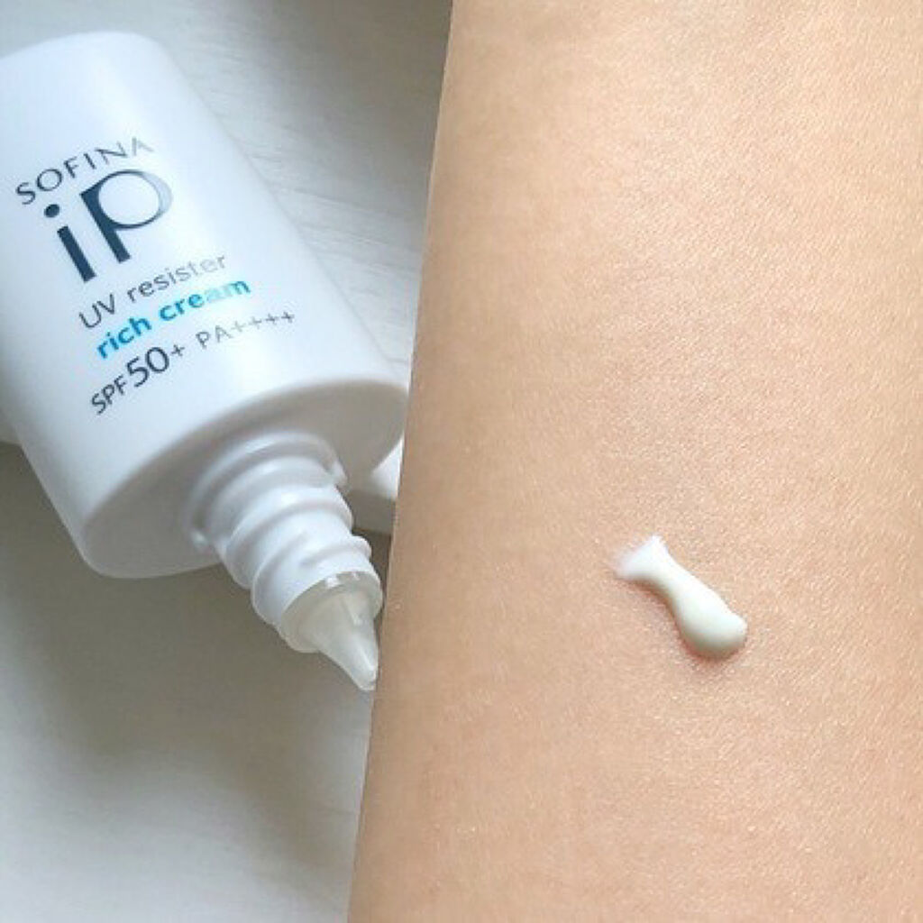 SOFINA iP UV レジスト リッチクリーム/SOFINA iP/日焼け止め・UVケアを使ったクチコミ（3枚目）
