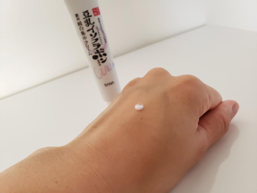 薬用美白スポッツクリーム/なめらか本舗/フェイスクリームを使ったクチコミ（2枚目）