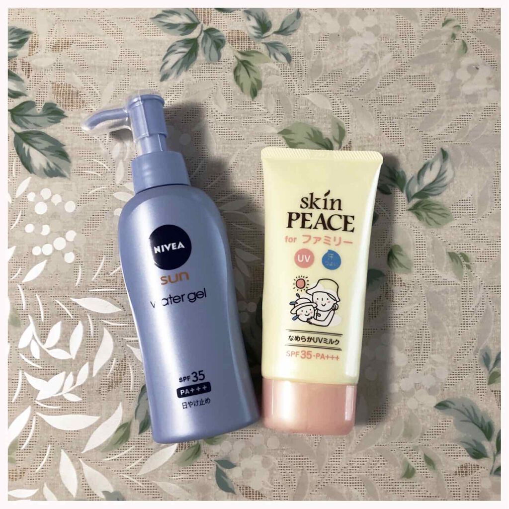 ファミリー UVミルク/スキンピース/日焼け止めミルクを使ったクチコミ（1枚目）
