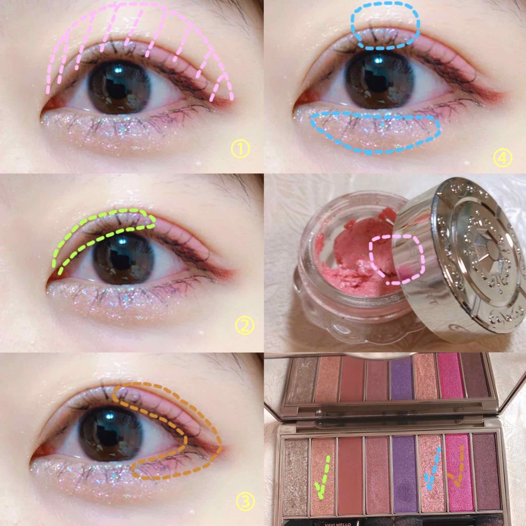 ジルスチュアート ジェリーアイカラー/JILL STUART/ジェル・クリームアイシャドウを使ったクチコミ（2枚目）