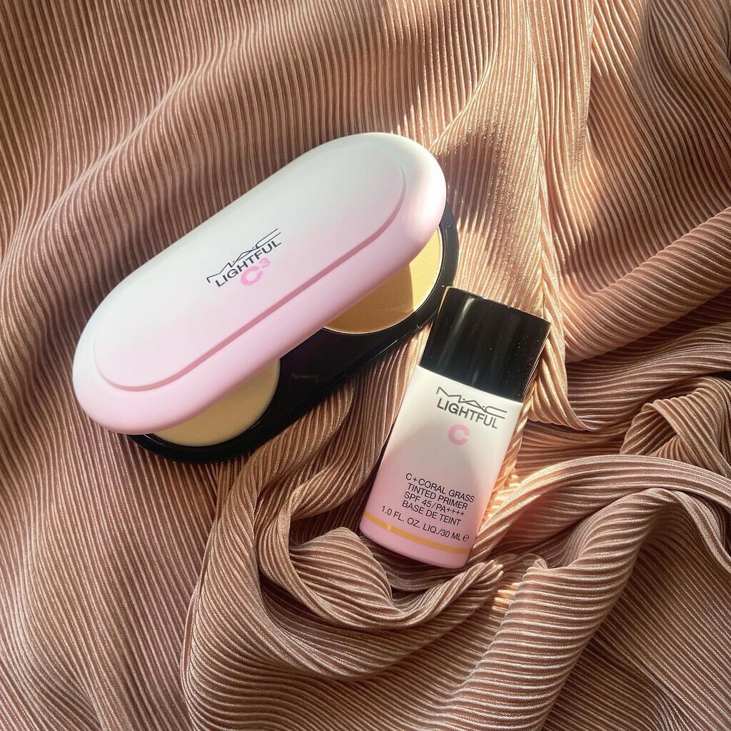 ライトフル Ｃ＋ティンティッド プライマーSPF45(PA++++)/M・A・C/化粧下地を使ったクチコミ（1枚目）