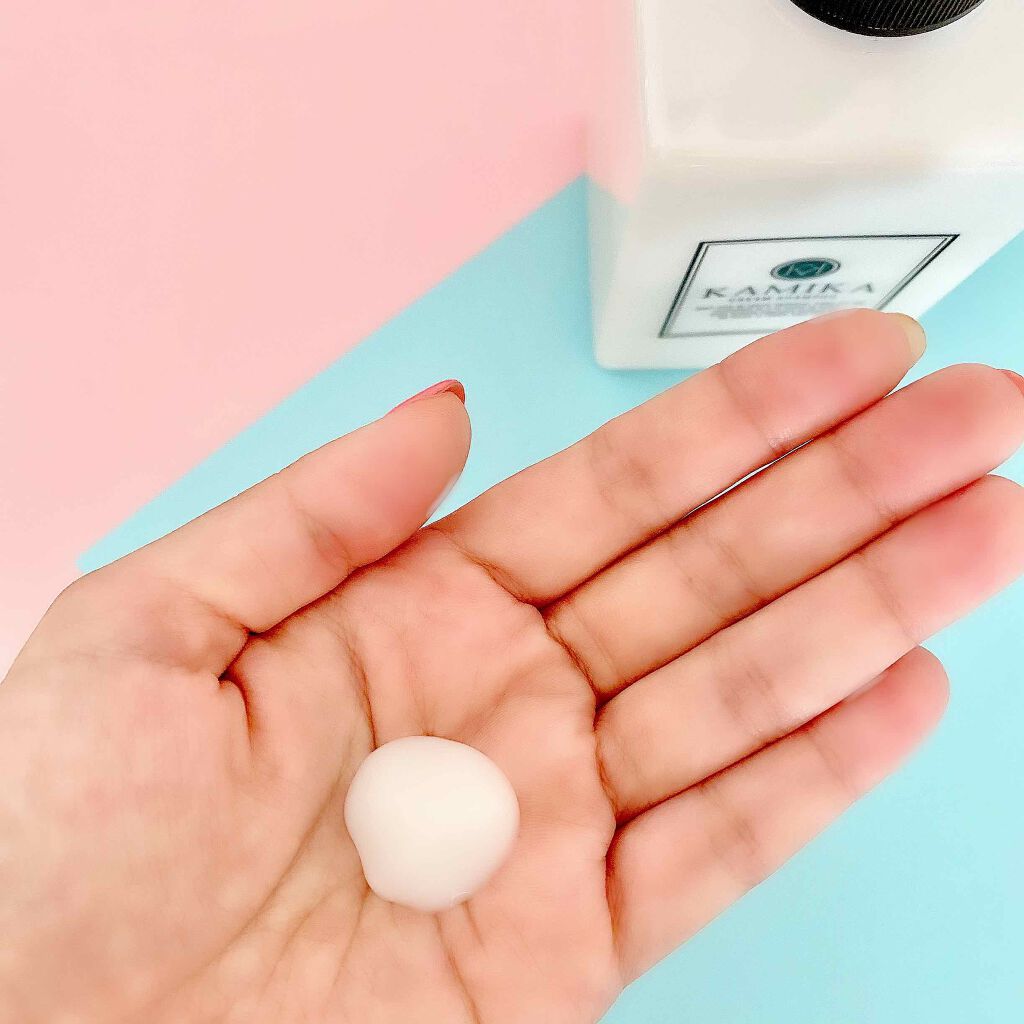 黒髪クリームシャンプー/KAMIKA/シャンプー・コンディショナーを使ったクチコミ（2枚目）