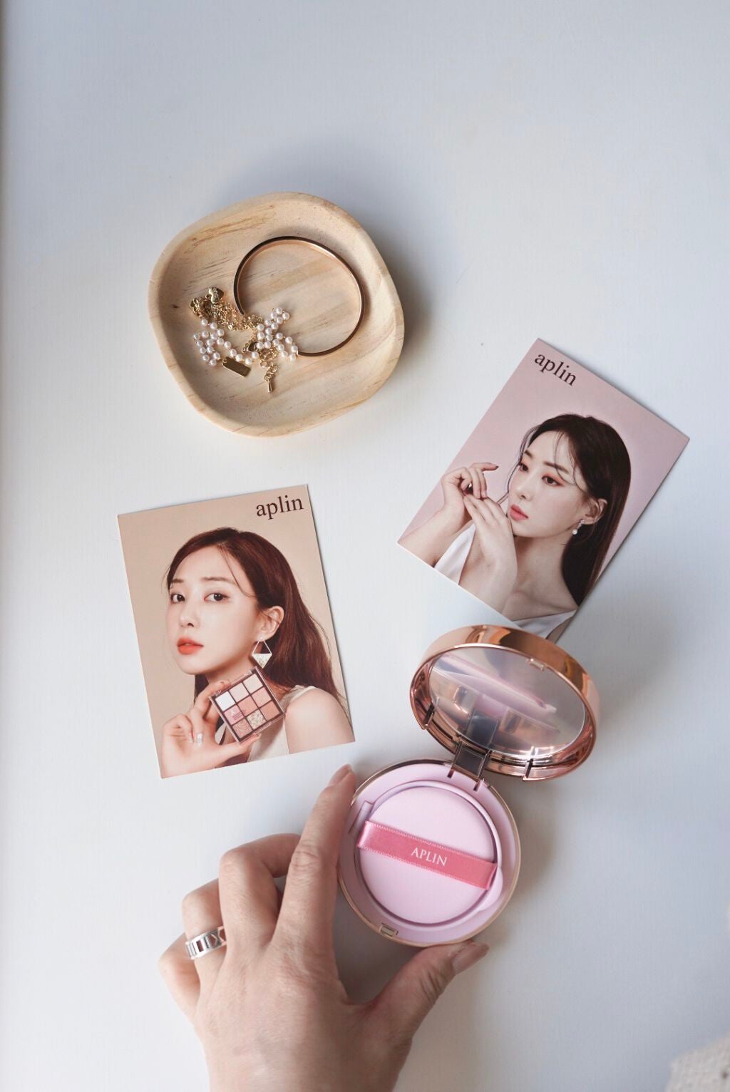 ピンクティーツリーカバークッション/APLIN/クッションファンデーションを使ったクチコミ(2枚目)