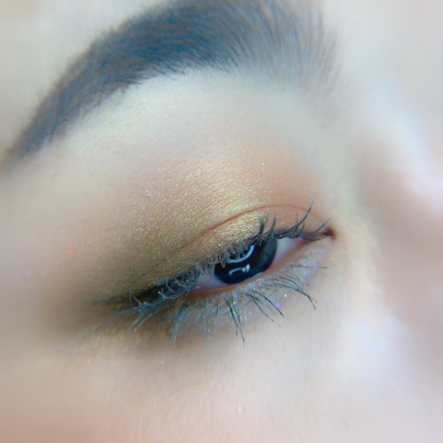 スリムエッジデュアルアイライナー 02 ブラウン/nobev/リキッドアイライナーを使ったクチコミ（3枚目）