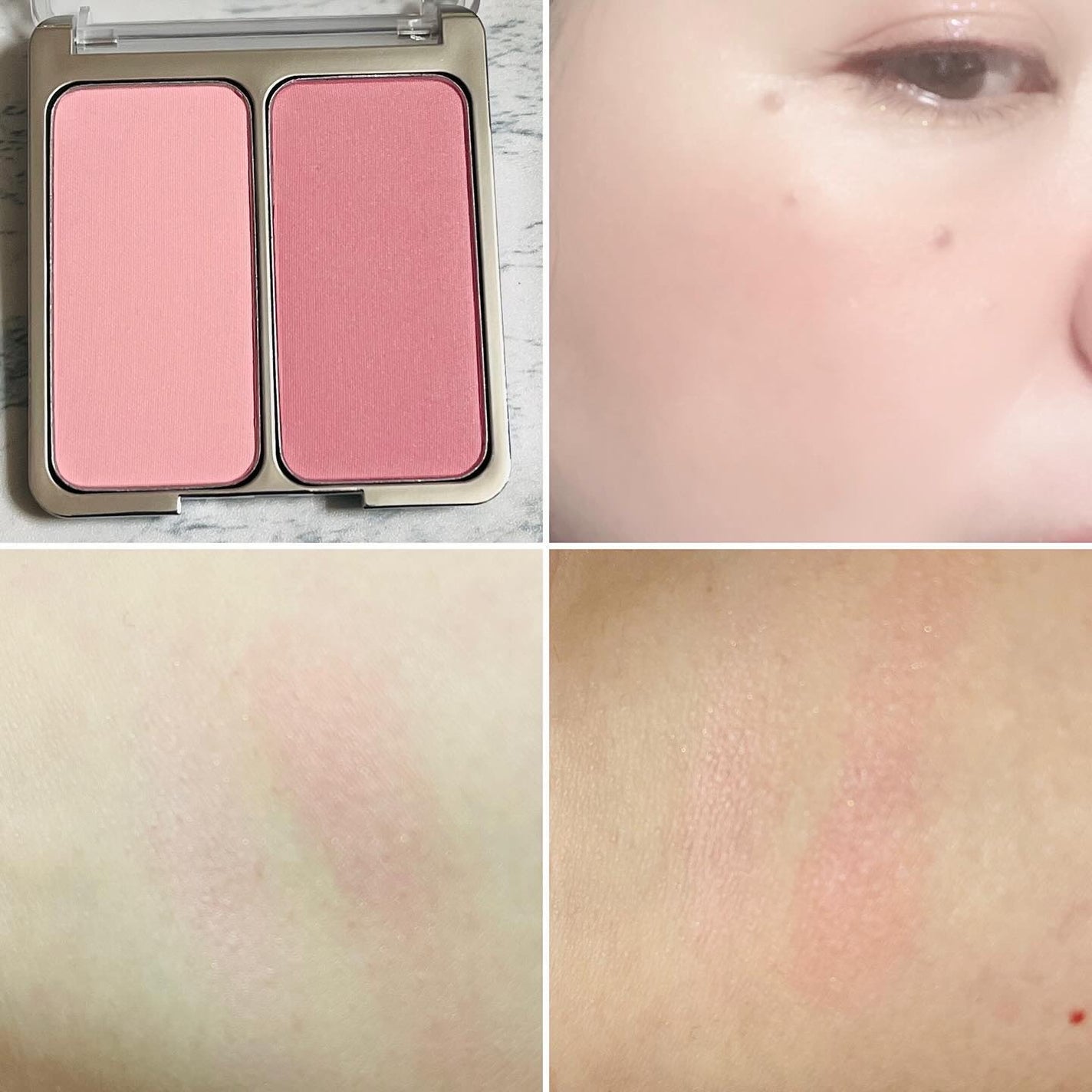 デュアルチーク/2aN/パウダーチークを使ったクチコミ(3枚目)