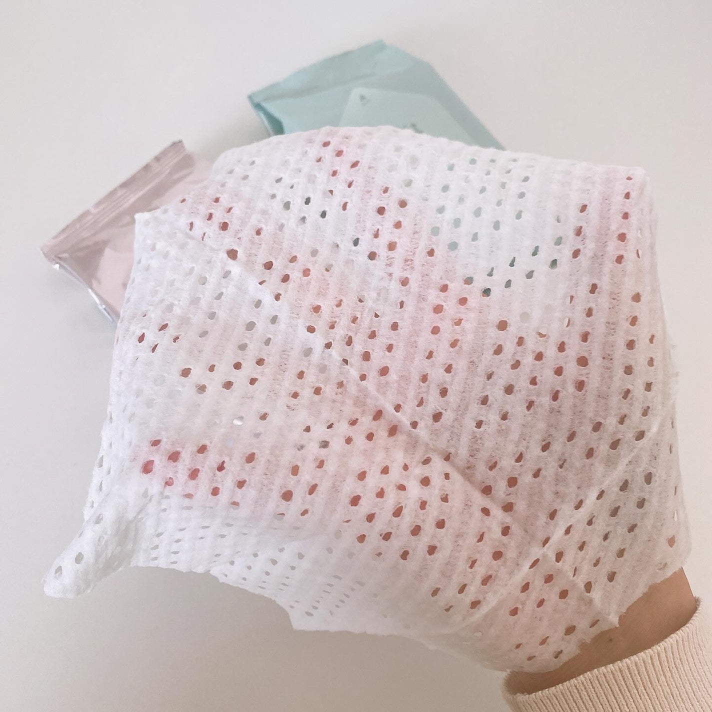 メリット ドライシャンプーシート すっきり爽快タイプ/メリット/ドライシャンプーを使ったクチコミ(5枚目)