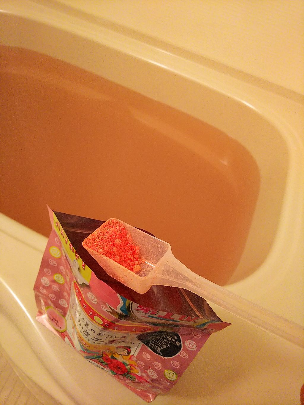 汗かきエステ気分 スキンケアローズ/マックス/保湿系入浴剤を使ったクチコミ(2枚目)