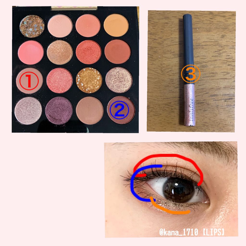 トゥインクル グリッター/innisfree/リキッドアイライナーを使ったクチコミ（2枚目）