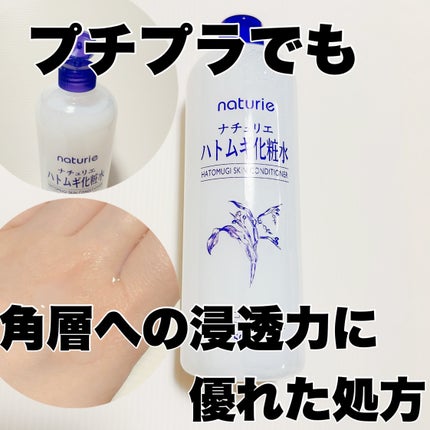 ハトムギ化粧水(ナチュリエ スキンコンディショナー R )/ナチュリエ/化粧水を使ったクチコミ(1枚目)