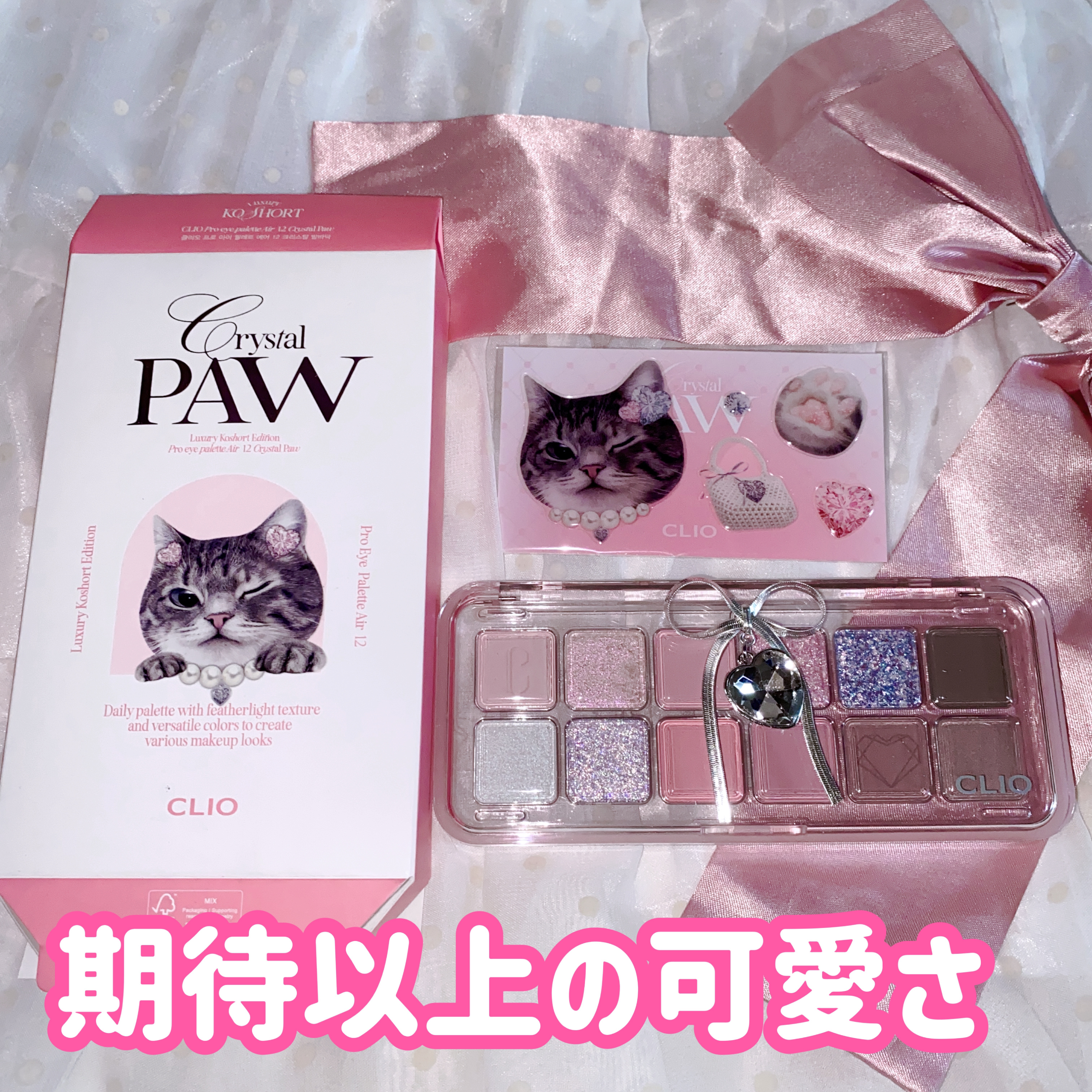 プロ アイ パレット エアー/CLIO/アイシャドウパレットを使ったクチコミ（1枚目）