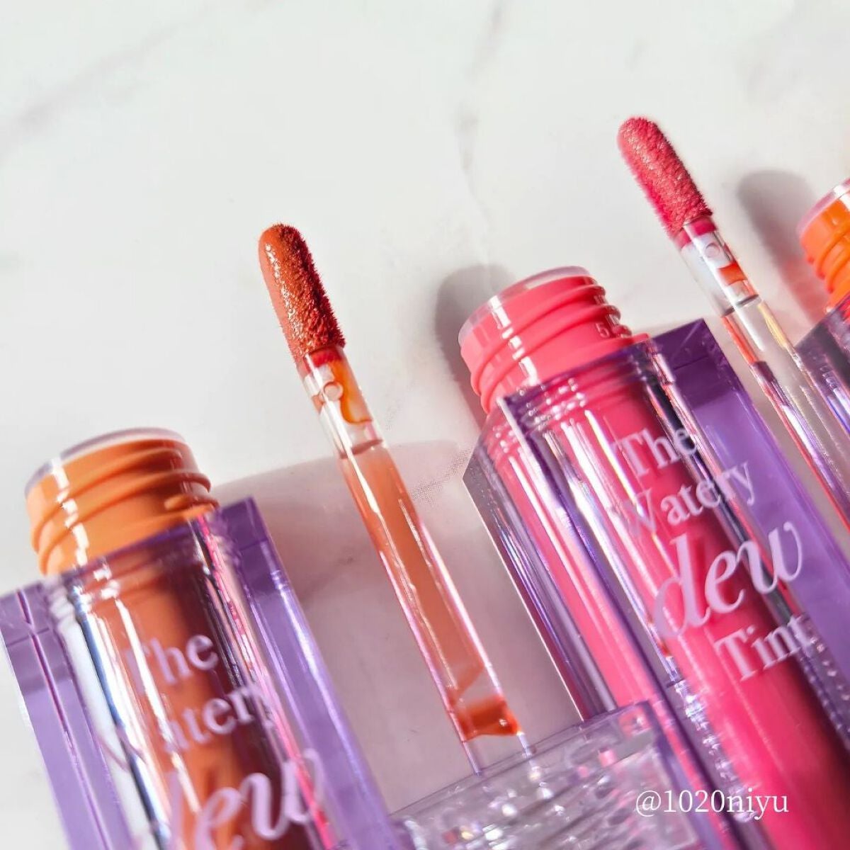 ザ ウォータリーデューティント/MERZY/リップティントを使ったクチコミ(8枚目)