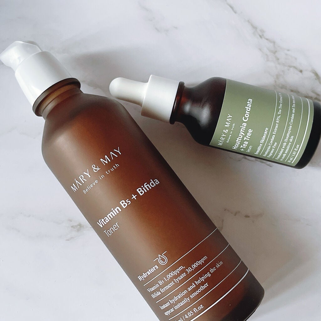 ドクダミ+ティーツリーエキスセラム/MARY&MAY/美容液を使ったクチコミ(3枚目)