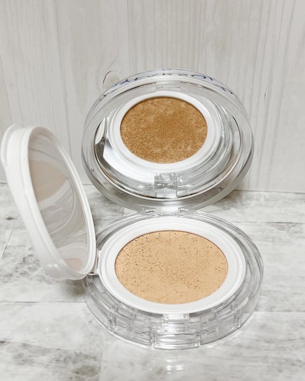 ハートリーフシーンカバークッション/23years old/クッションファンデーションを使ったクチコミ(3枚目)