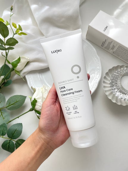ダブルショットLHA毛穴ケアクレンジングフォーム /LUOKI/クレンジングクリームを使ったクチコミ(5枚目)