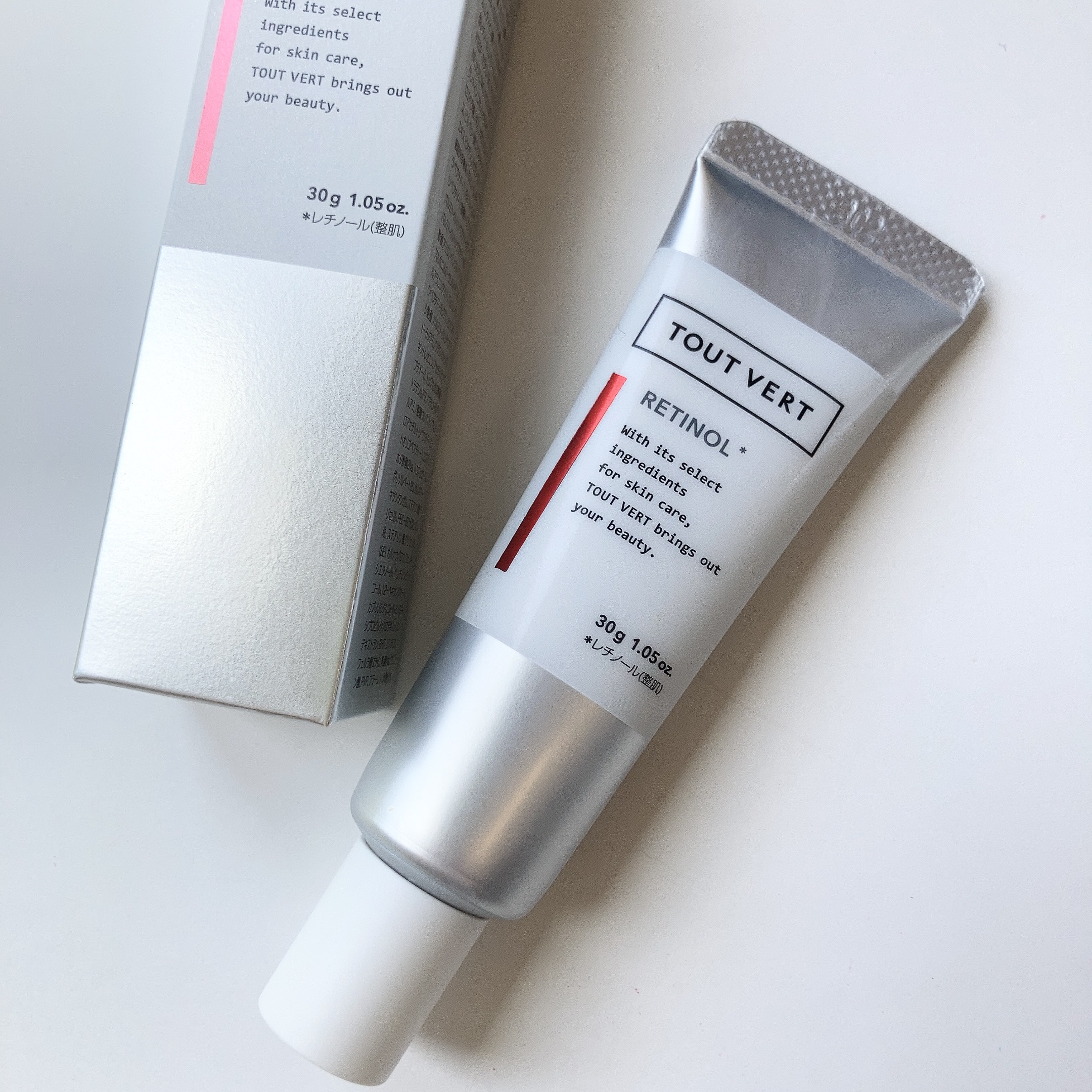 レチノショット 0.1/TOUT VERT/フェイスクリームを使ったクチコミ（1枚目）