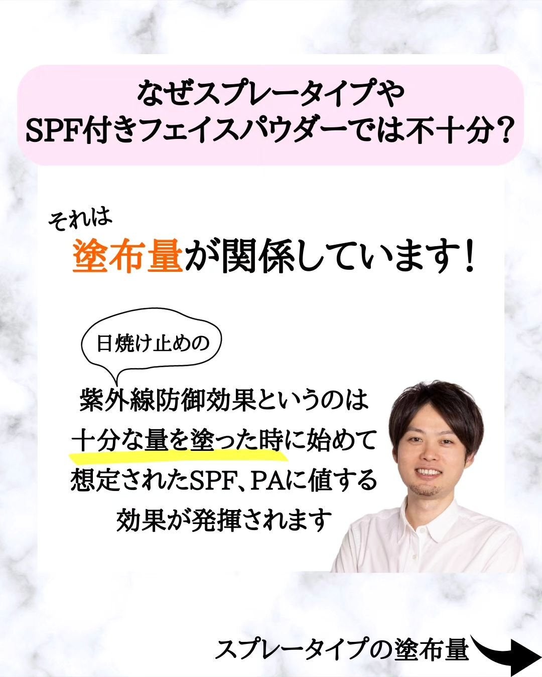 みついだいすけ on LIPS 「メイクの上から日焼け止めを塗り直す場合、もともと塗ってあったメ..」(6枚目)