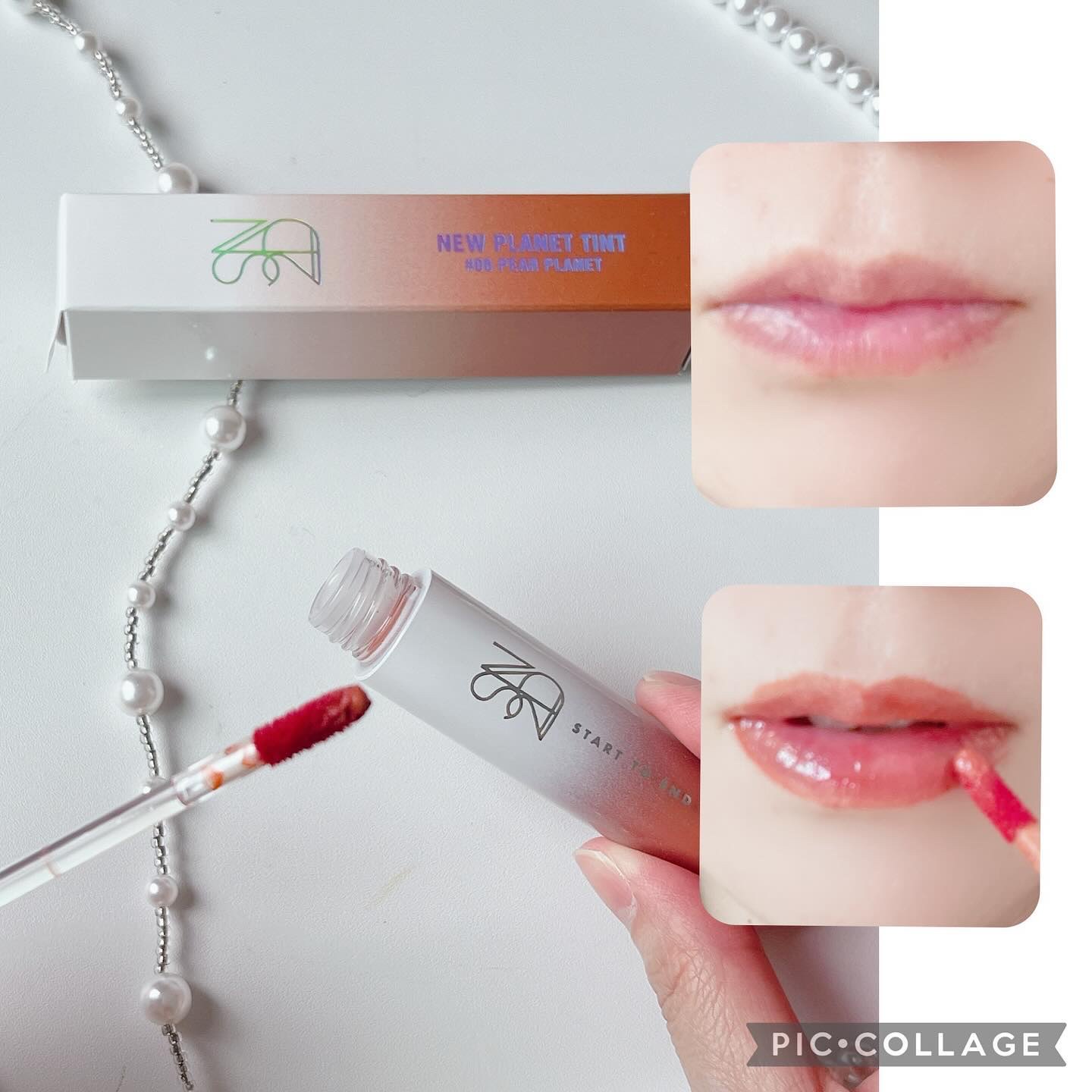 ニュープラネットティント #06 ペアープラネット/S2ND/リップティントを使ったクチコミ（3枚目）