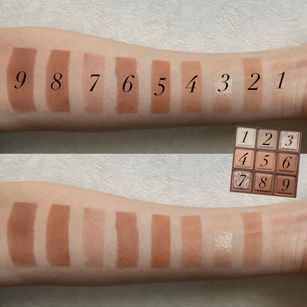 シャドウパレット/dasique/アイシャドウパレットを使ったクチコミ(3枚目)