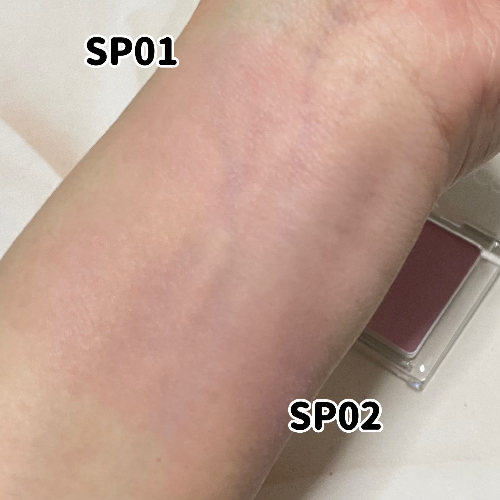 ぽわんチーク/muice/パウダーチークを使ったクチコミ（3枚目）