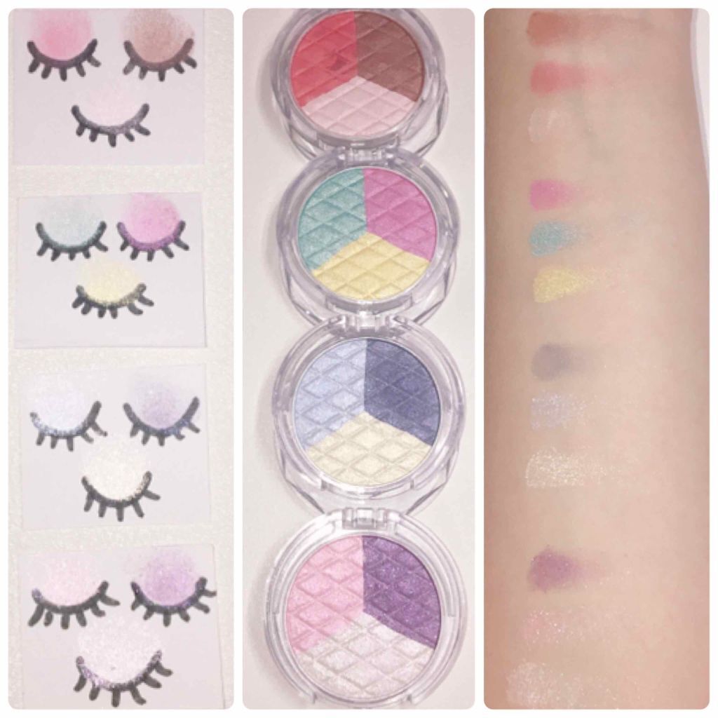 アイニュアンス/キャンメイク/アイシャドウパレットを使ったクチコミ(2枚目)