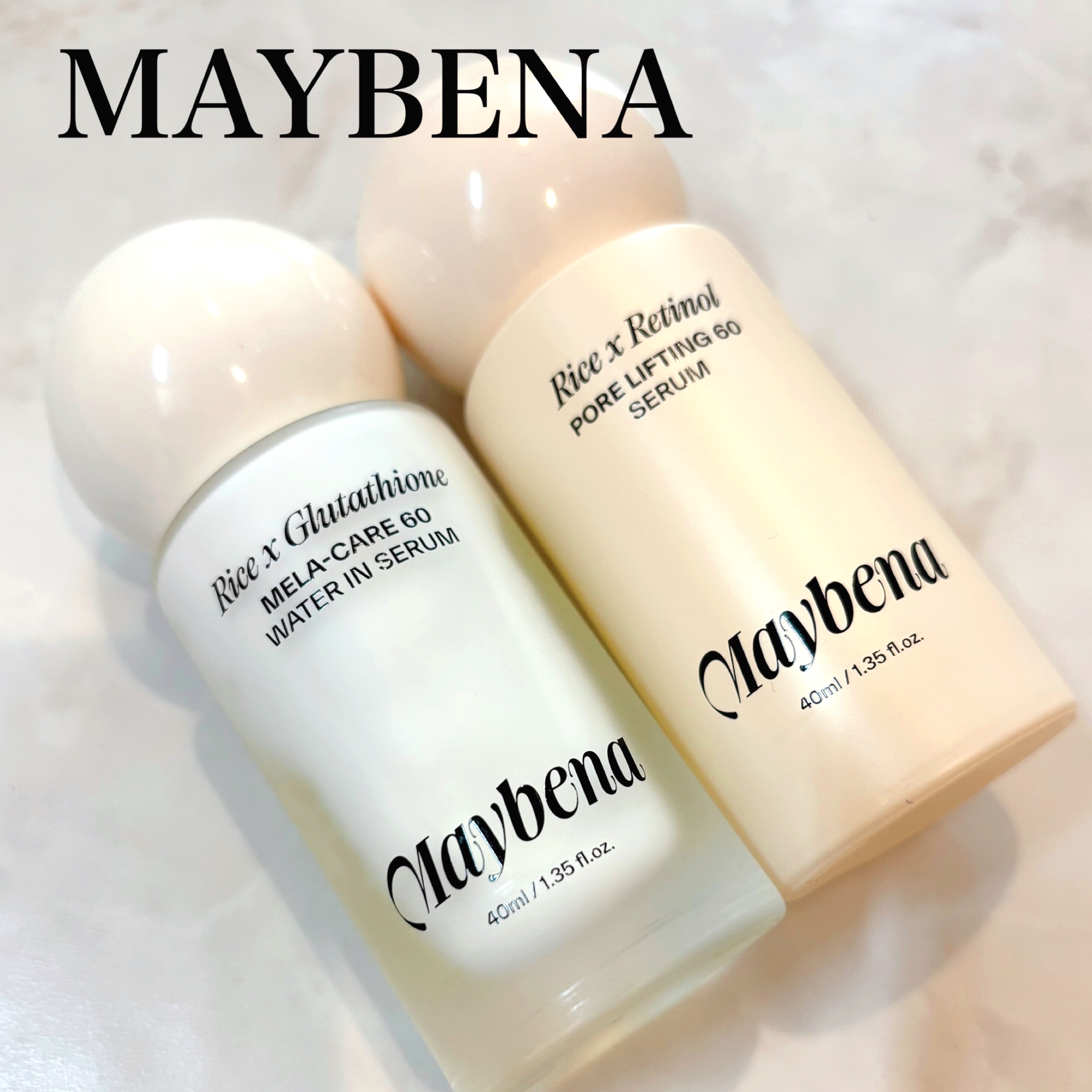 ライスX グルタチオン メラケアー60 ウォーターインセラム/MAYBENA/美容液を使ったクチコミ（1枚目）