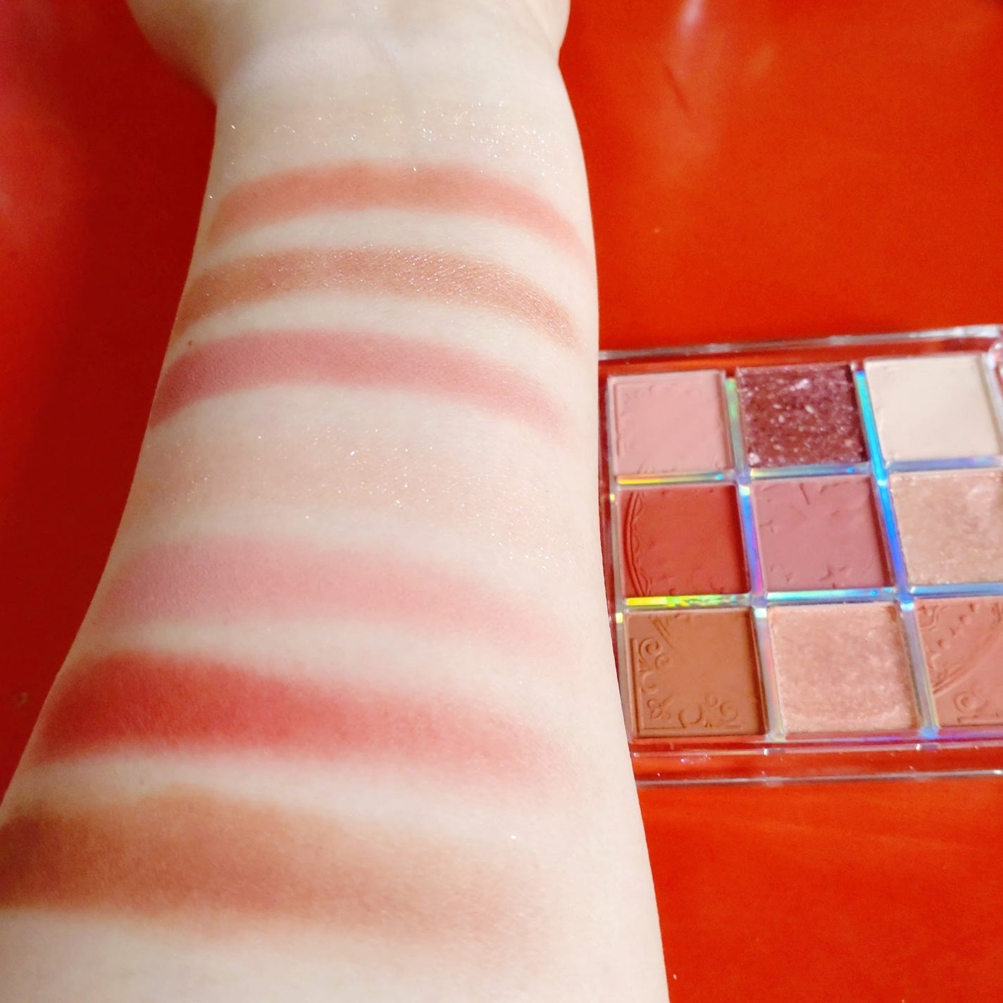 クォーツ 9色アイシャドウパレット(ドリームランドアイシャドウ)/ZEESEA/アイシャドウパレットを使ったクチコミ(7枚目)