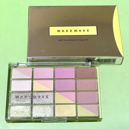 ソフトブラーリングアイパレット/wakemake/アイシャドウパレットを使ったクチコミ(1枚目)