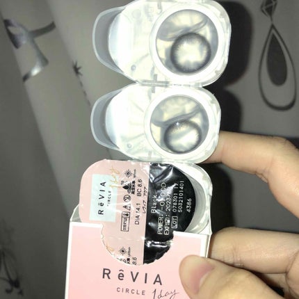 ReVIA ReVIA 1monthのクチコミ「レヴィア ワンデー アクアマックス カラー 1DAY
使用期限 開封後1日
販売度数 ±0.0.....」(2枚目)