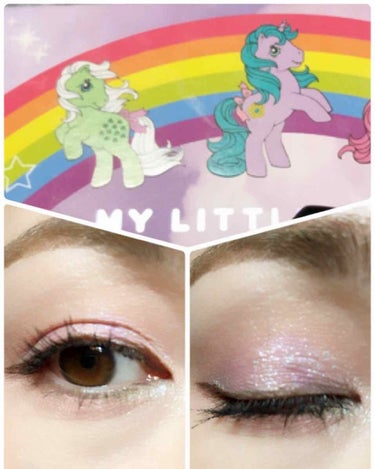 My Little Pony eyeshadow palette/ColourPop/パウダーアイシャドウを使ったクチコミ（1枚目）