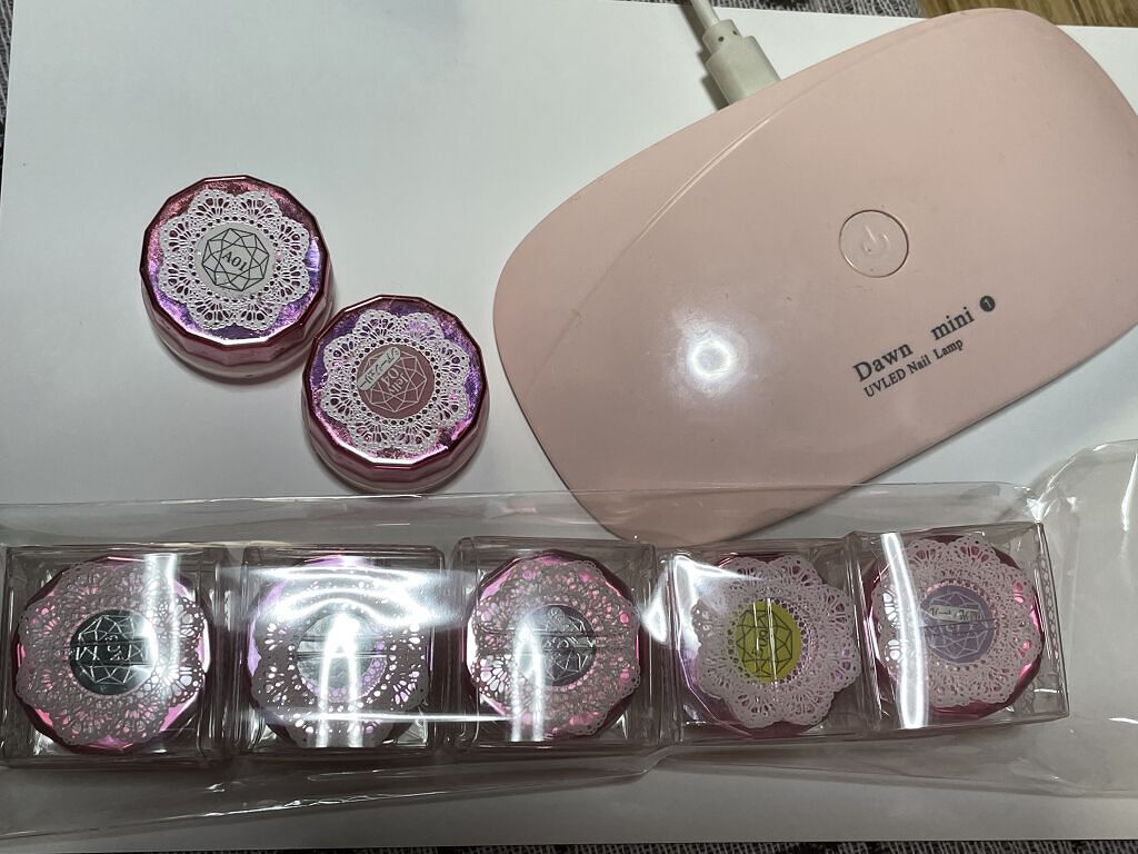 ネイルレシピカラージェル/NailRecipe(ネイルレシピ)/ジェルネイルを使ったクチコミ（1枚目）